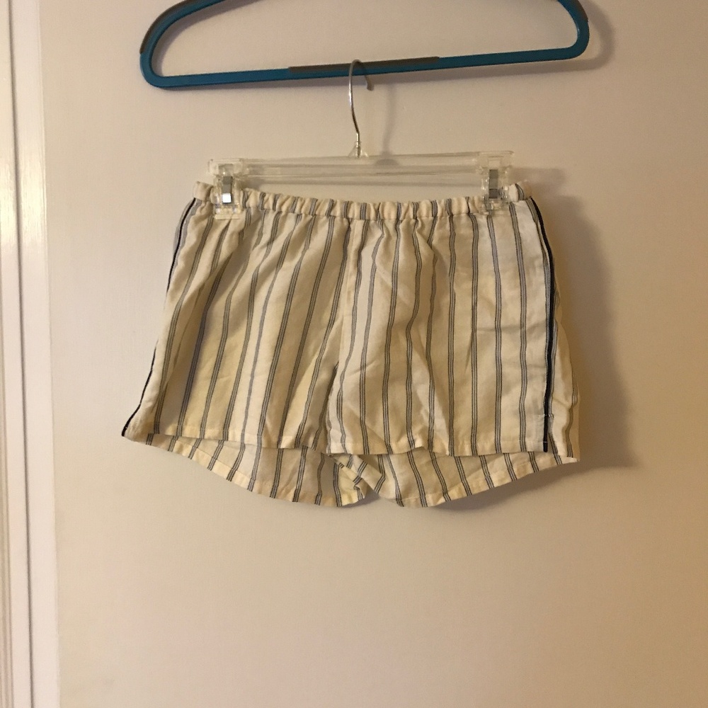 Madewell Striped Pajama Shorts
